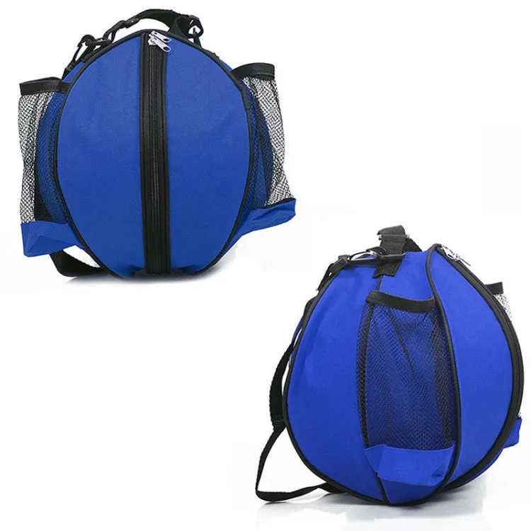 WJ0122 Outdoor Sports One-Shoulder Volleyball Basketball Football Backpack(Blue)