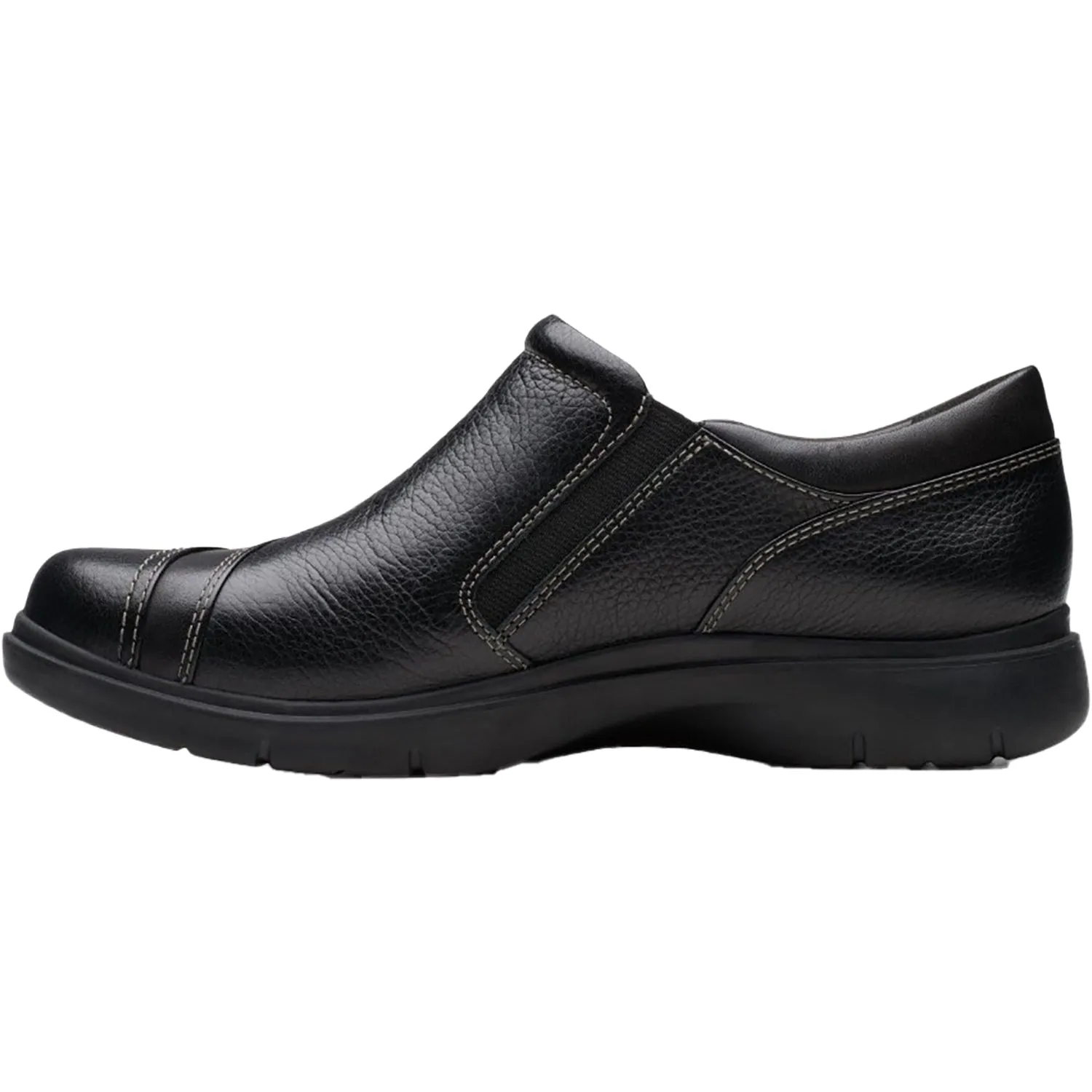 Women's Clarks Certina Pure Black Leather