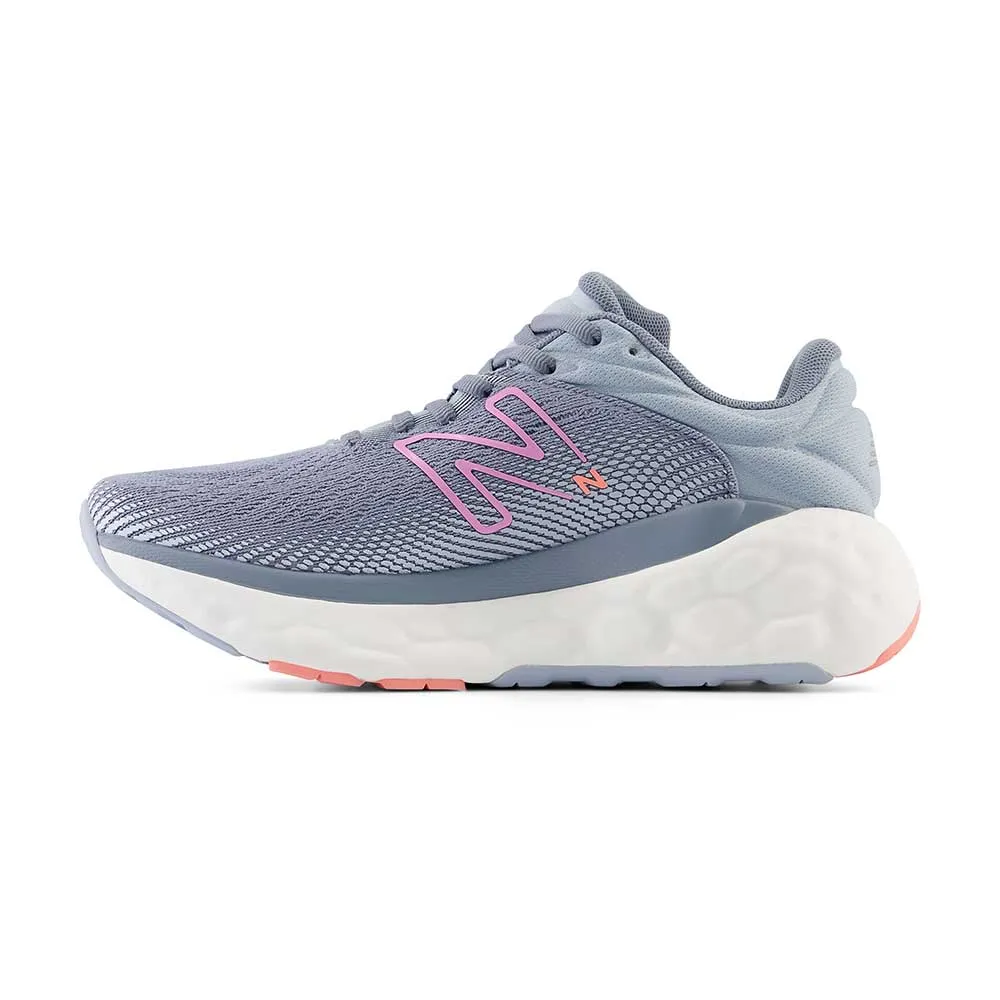 Women's Fresh Foam X 840v1 Running Shoe- Arctic Grey/Raspberry - Extra Wide (2E)