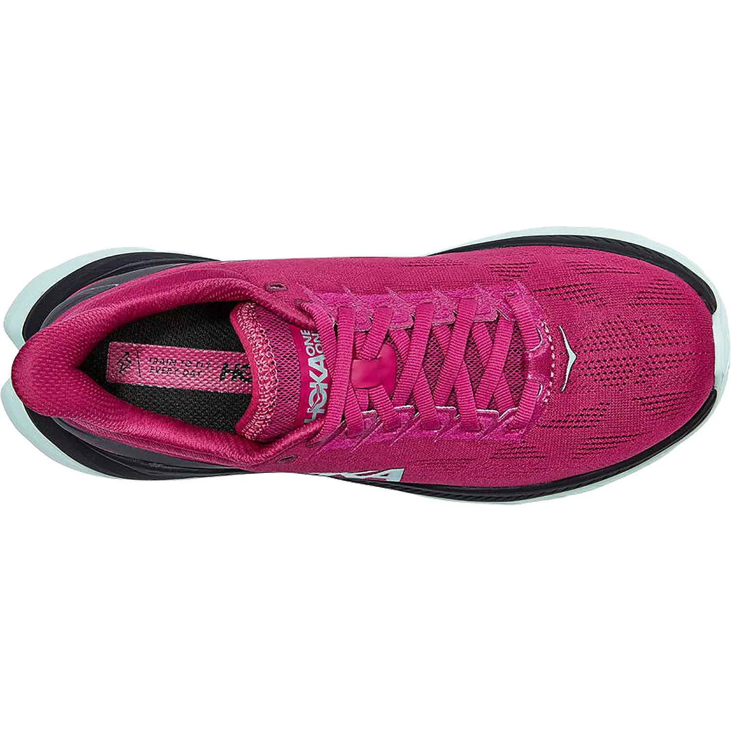 Women's Hoka One One Mach 4 Festival Fuchsia/Black Mesh