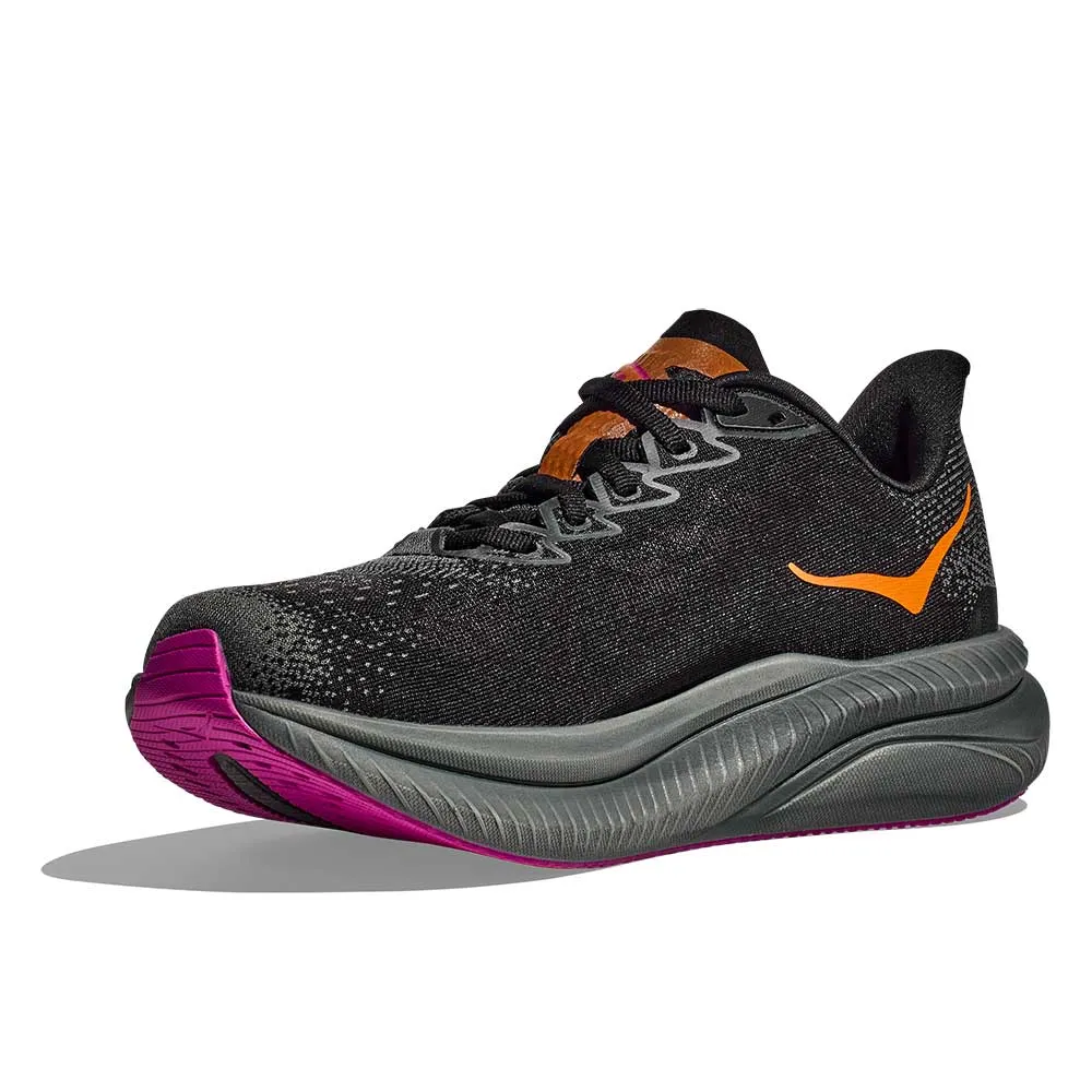 Women's Mach 6 Running Shoe - Black/Fuchsia - Regular (B)