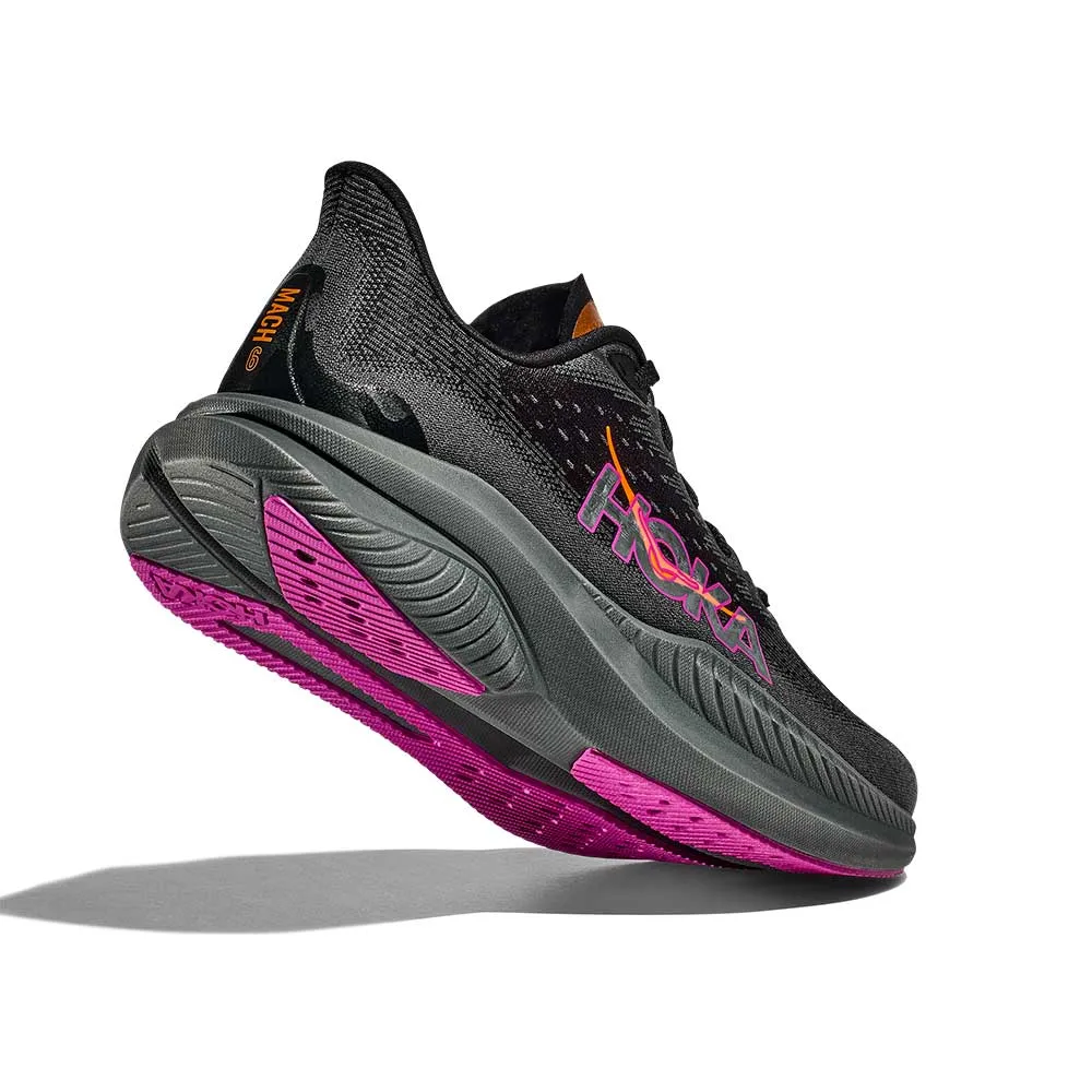 Women's Mach 6 Running Shoe - Black/Fuchsia - Regular (B)