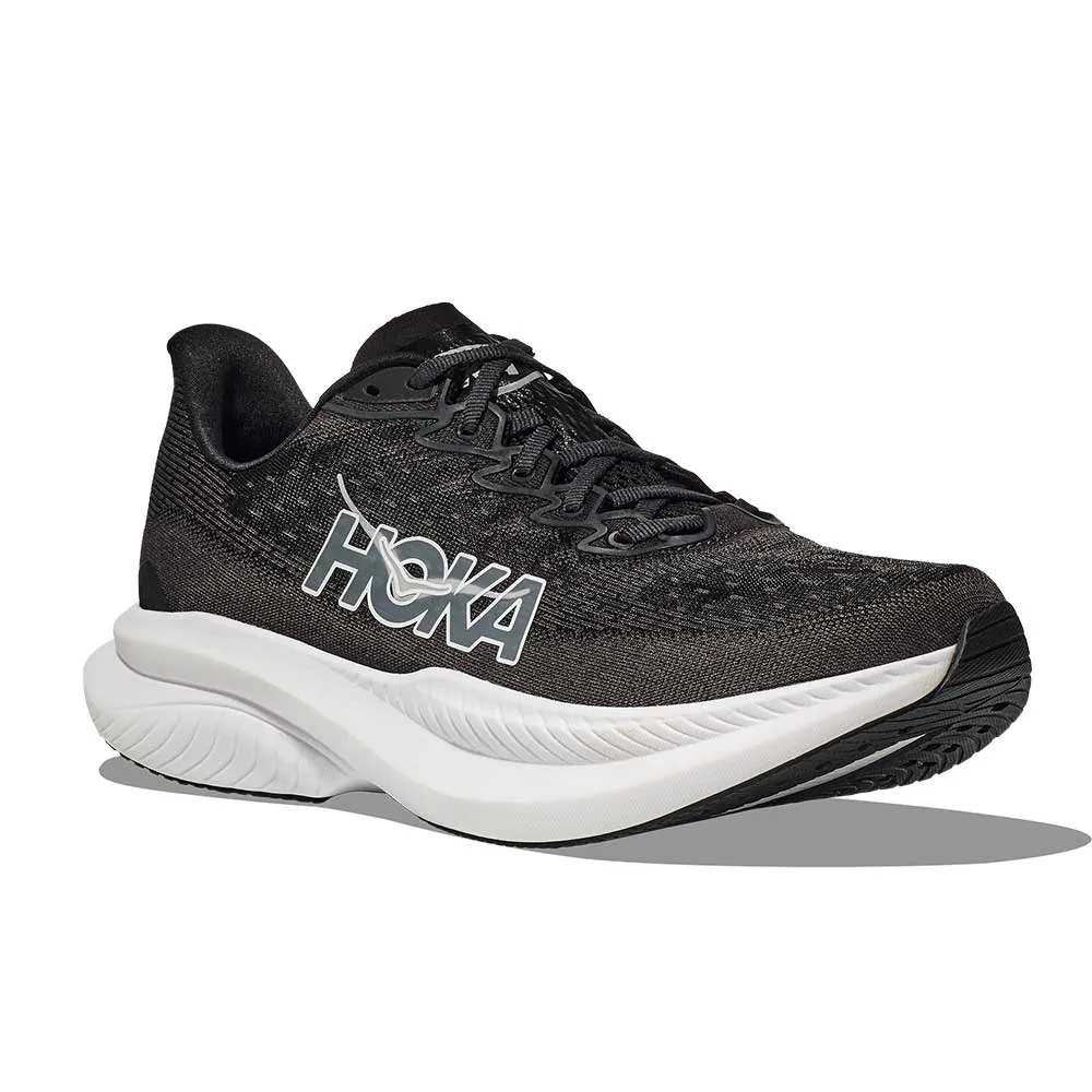 Women's Mach 6 Running Shoe - Black/White - Regular (B)