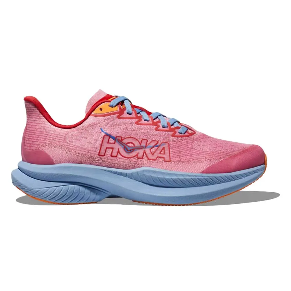 Youth Mach 6 Running Shoe - Peony/Cerise - Regular (M)